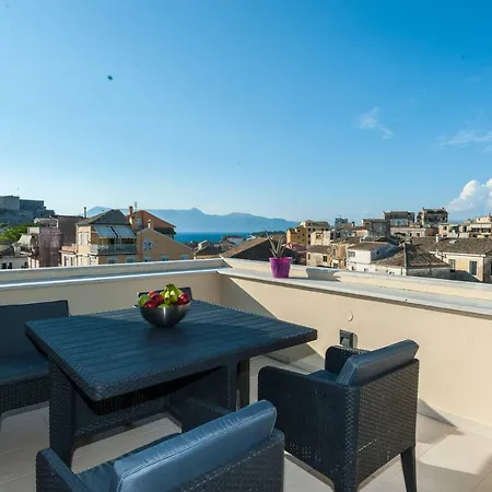 Daire Corfu Overview Penthouse Korfu