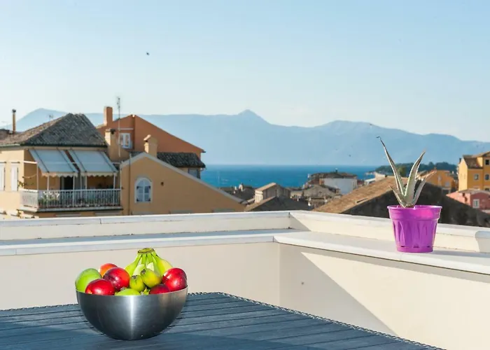 아파트 Corfu Overview Penthouse *