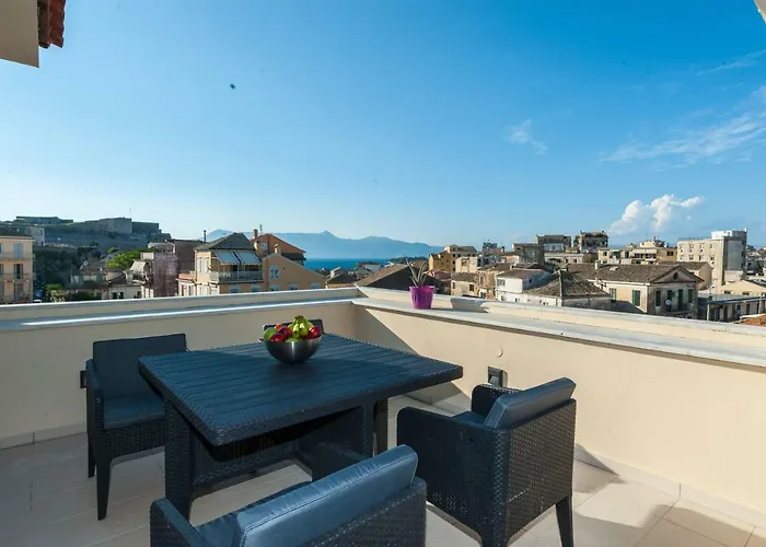 아파트 Corfu Overview Penthouse Corfu (city)