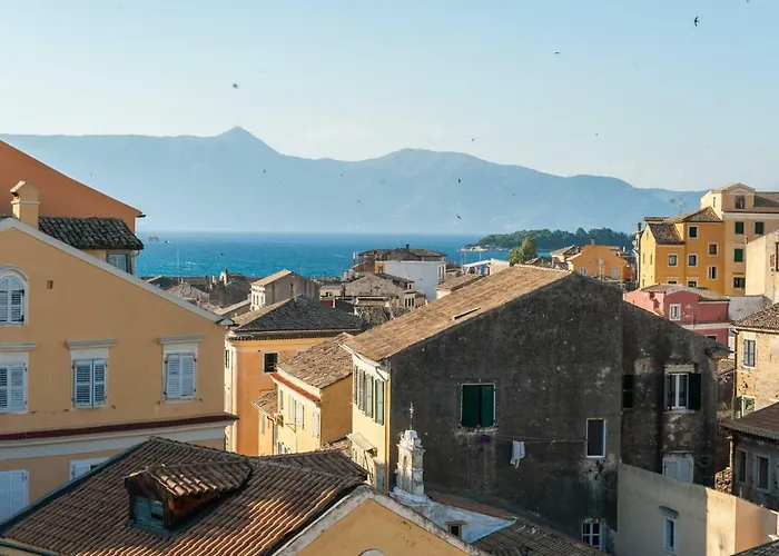 Corfu Overview Penthouse 아파트